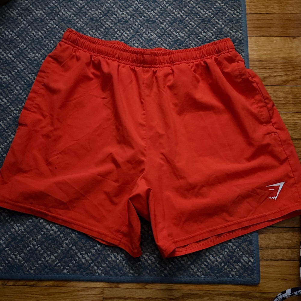 Gymshark Red Men's Athletic Shorts
